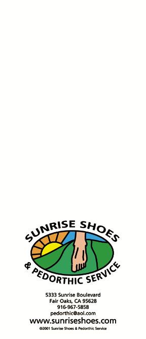 Sunrise Shoes Back Cover